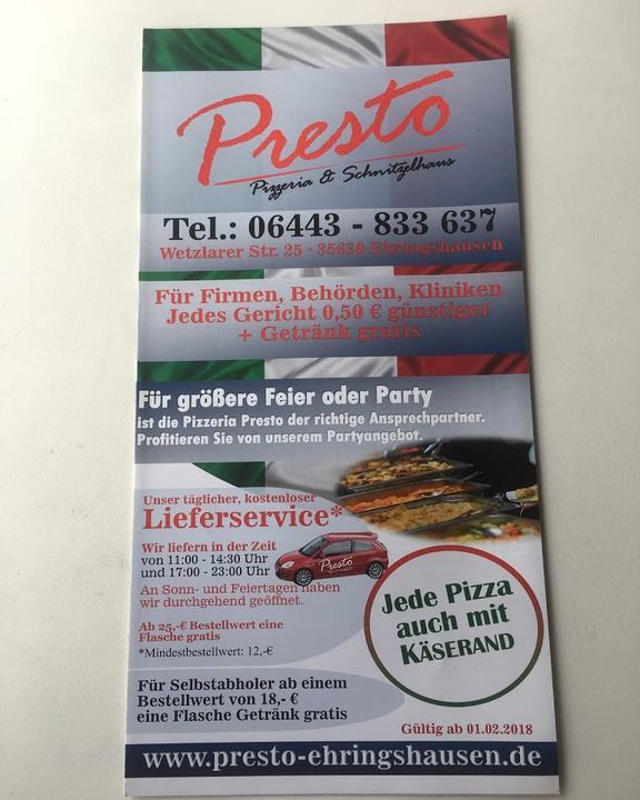 Pizzeria Presto